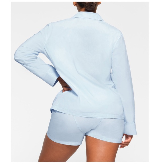 SKIMS poplin cotton pj top - Picture 5 of 7